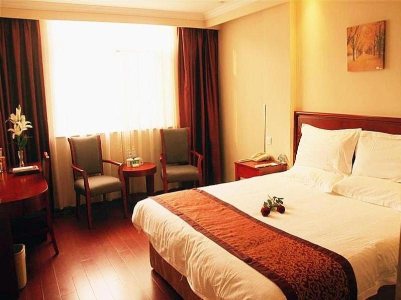 GreenTree Inn Jiangsu Yancheng Dongtai Honglan Road Pedestrian Street Express Hotel Buitenkant foto