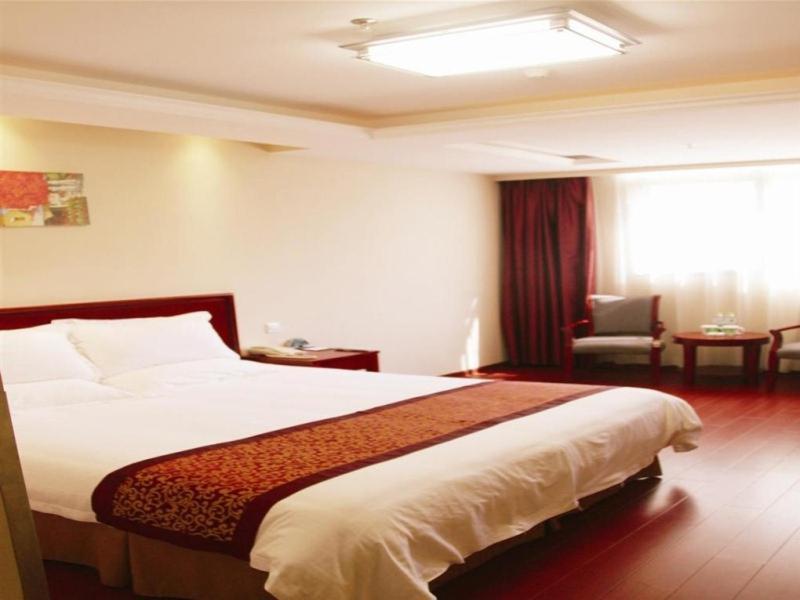 GreenTree Inn Jiangsu Yancheng Dongtai Honglan Road Pedestrian Street Express Hotel Buitenkant foto
