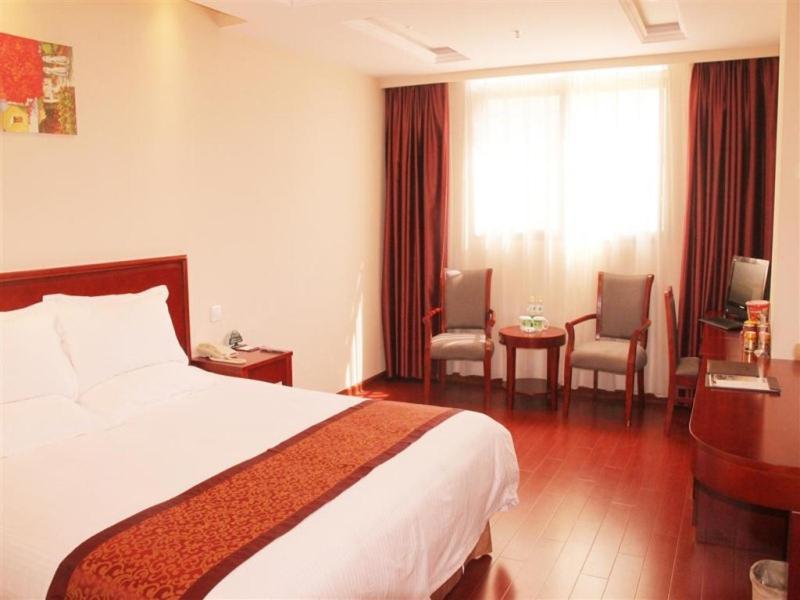 GreenTree Inn Jiangsu Yancheng Dongtai Honglan Road Pedestrian Street Express Hotel Buitenkant foto