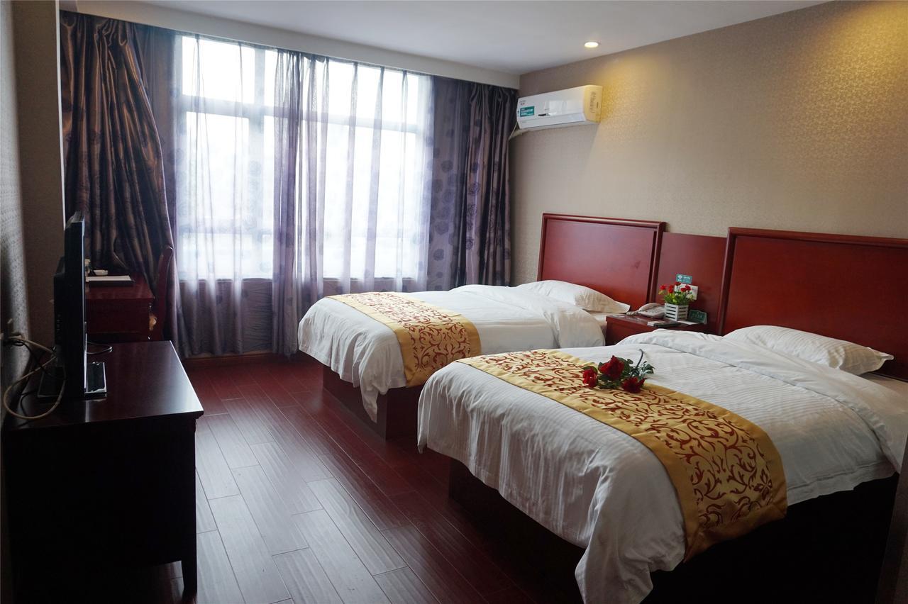 GreenTree Inn Jiangsu Yancheng Dongtai Honglan Road Pedestrian Street Express Hotel Buitenkant foto