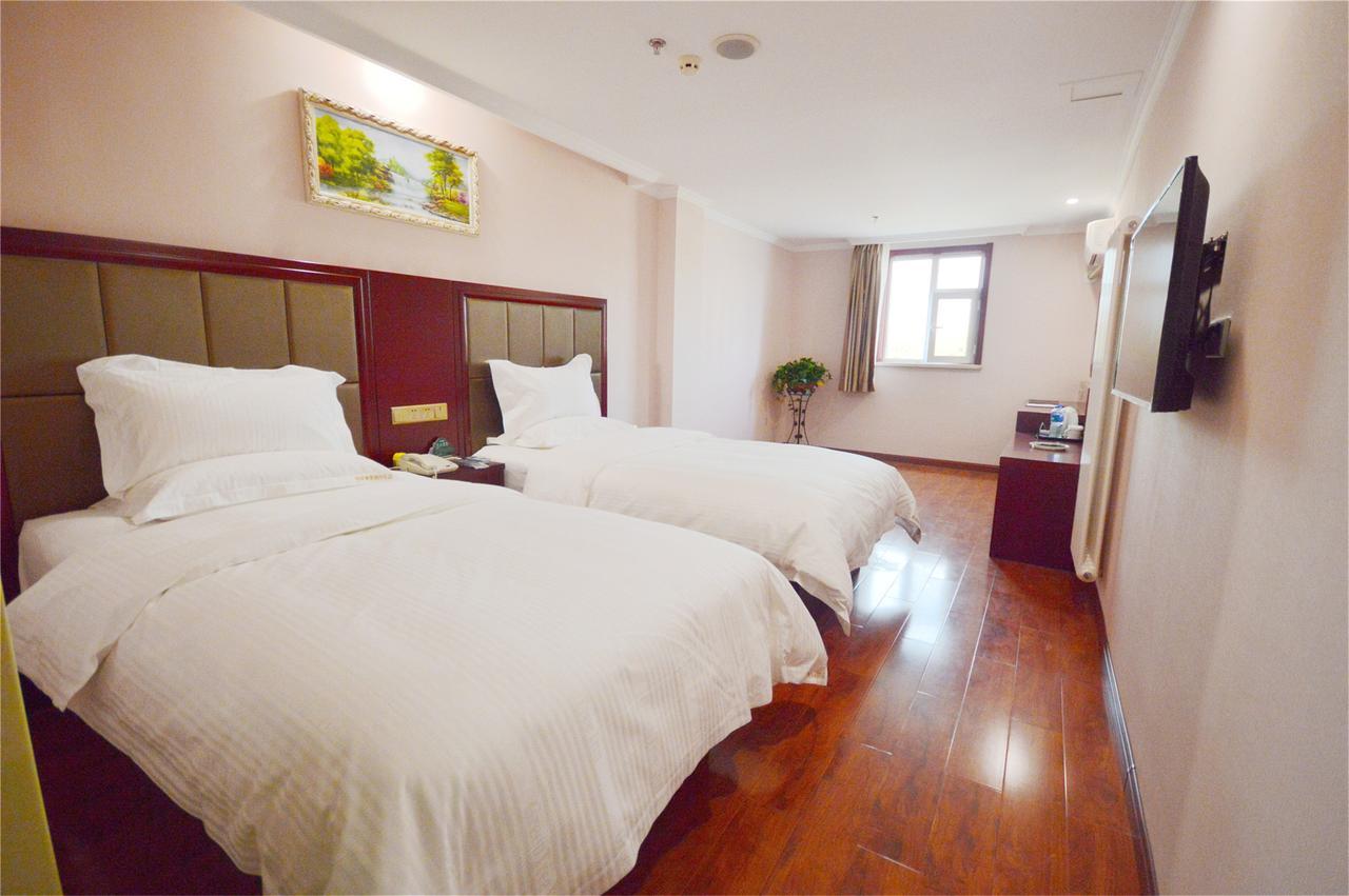 GreenTree Inn Jiangsu Yancheng Dongtai Honglan Road Pedestrian Street Express Hotel Buitenkant foto