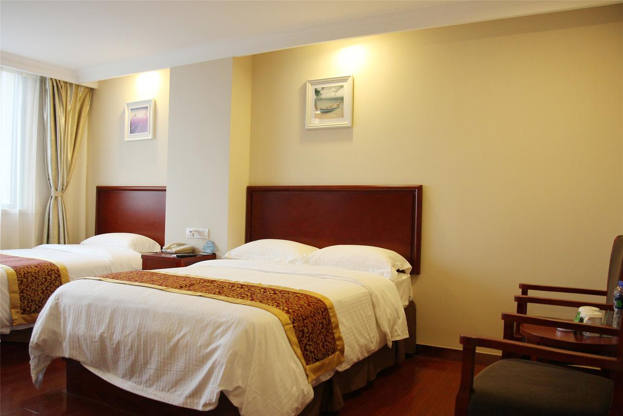 GreenTree Inn Jiangsu Yancheng Dongtai Honglan Road Pedestrian Street Express Hotel Buitenkant foto