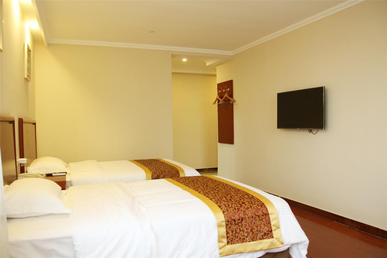 GreenTree Inn Jiangsu Yancheng Dongtai Honglan Road Pedestrian Street Express Hotel Buitenkant foto