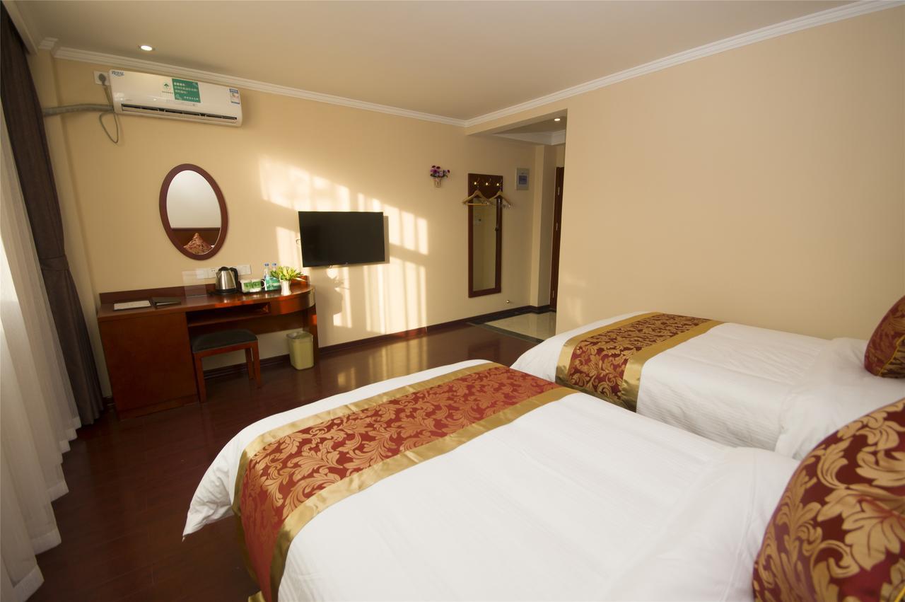 GreenTree Inn Jiangsu Yancheng Dongtai Honglan Road Pedestrian Street Express Hotel Buitenkant foto